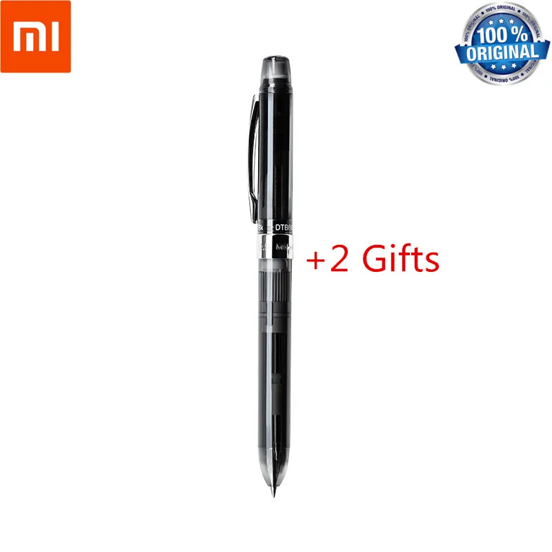 

Original Xiaomi Kinbor 3way Multifunction Pens 0.5mm Black Red Refill Gel Pen Mechanical Pencil Exclusive Rubber Office School