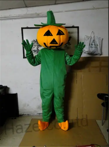 Pumpkin Рождественский костюм-талисман для взрослых, костюм для мальчиков с желтой уткой и тыквой, вечерние костюмы для костюмированной вечеринки, костюм-талисман с героями мультфильмов на день рождения, подарок - Цвет: Pumpkin
