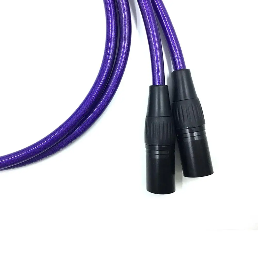 Colleimage пара HIFI VDH RCA к XLR аудио кабель 3 Pin 2 2RCA 0 75 м 1 5 м|Кабели VGA| |