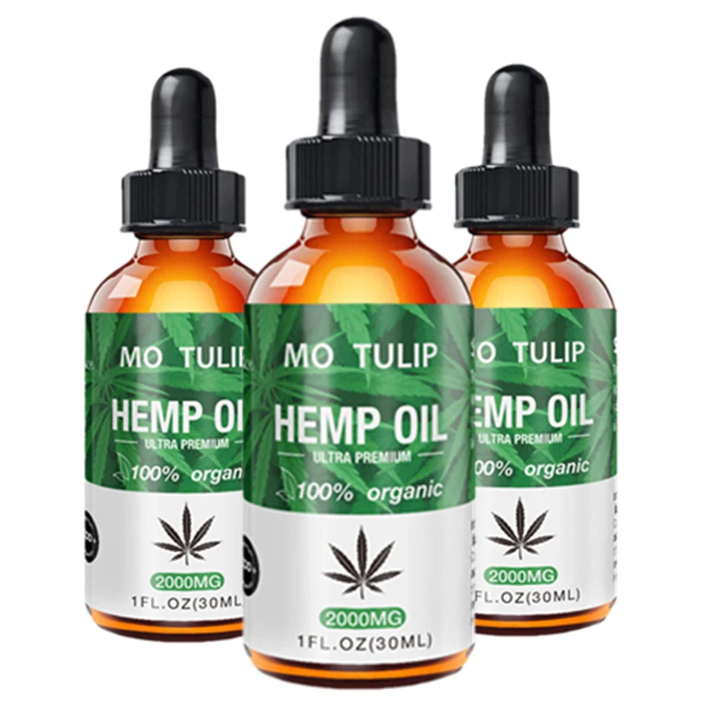 Эфирные масла MO TULIP органическое масло семян конопли снятие стресса CBD уход за
