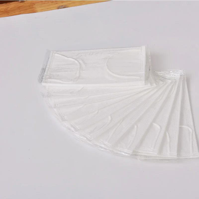 

New 200pcs Disposable 3 Layers Non-woven Anti Virus Mouth Face Mask Prevent Anti-Dust Bacteria Face Mouth Masks N02063