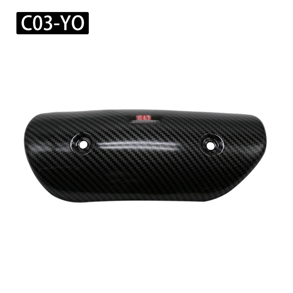 ZSDTRP мотоцикл SC AR Yoshimura глушитель крышка из нержавеющей стали протектор тепловой щит крышка для Honda Yamaha - Цвет: C 03