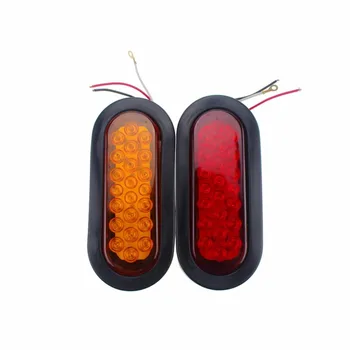 

2Pcs 22LED 12V Car Truck Trailer Side Marker Indicators Lights Lamp Car Brake Marker Tail Light Waterproof Hot Selling