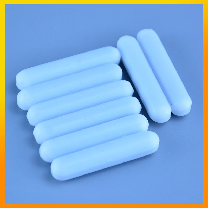 laboratory Magnetic PTFE Stirrer Mixer Stir Bars White Color Without Pivot Ring | Канцтовары для офиса и дома