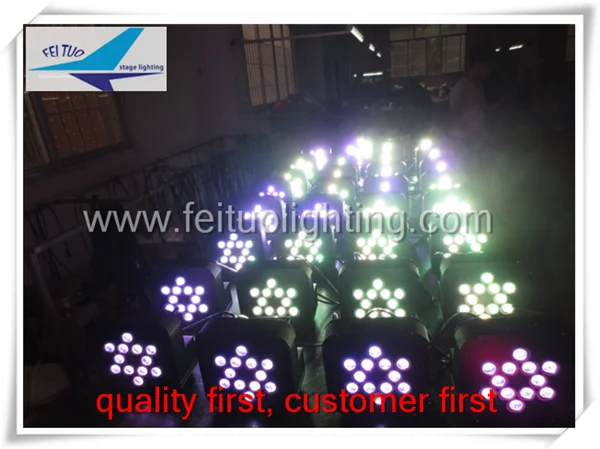 E-6lights с чехлом 12x18 Вт 7в1 светодиодный с питанием от аккумулятора аккумуляторная беспроводная батарея мощность par для сценического эффекта