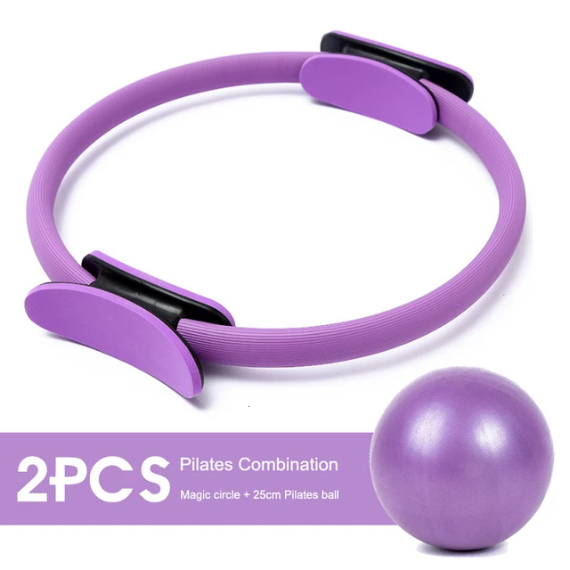 2PCS Kit anello Yoga Pilates professionale esercizio muscolare cerchio magico avvolgere dimagrante Body Building Fitness cerchio