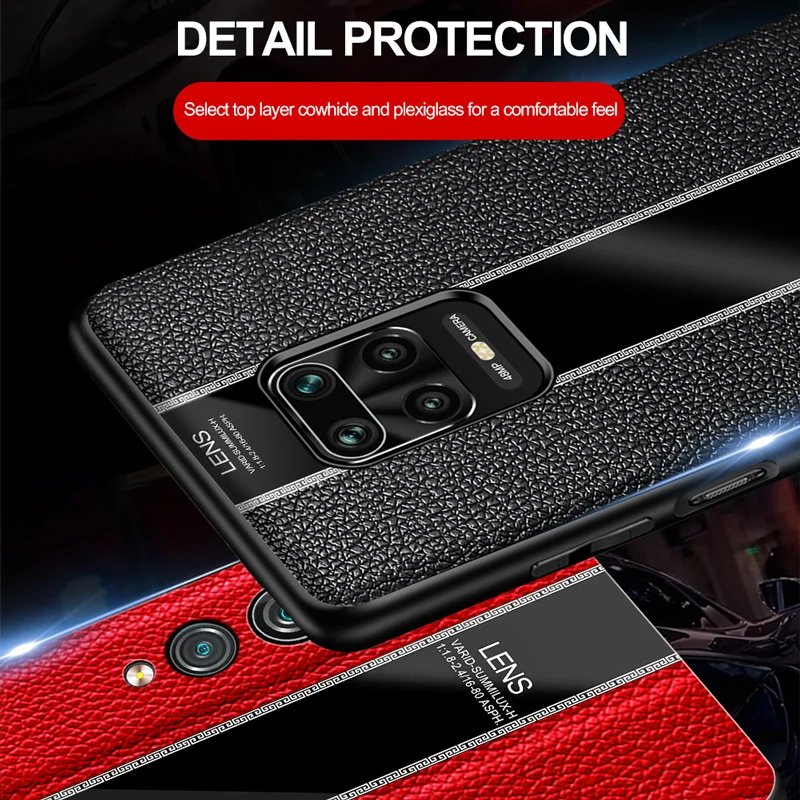 GRMA Original Genuine Leather Cover for Redmi Note 9S 9 Pro Max Case Silicone Edge Shockproof Cover for Xiaomi Mi 10 Pro Case GRMA Original Genuine Leather Cover for Redmi Note 9S 9 Pro Max Case Silicone Edge Shockproof Cover for Xiaomi Mi 10 Pro Case