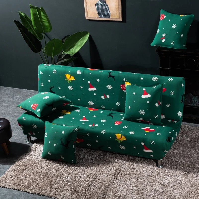 Чехол для дивана Универсальный Эластичный чехол для дивана Рождественский чехол для дивана без подлокотника Чехлы для дивана для гостиной