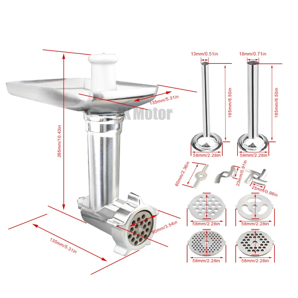 Bosch Mixer Meat Grinder Attachment Parts