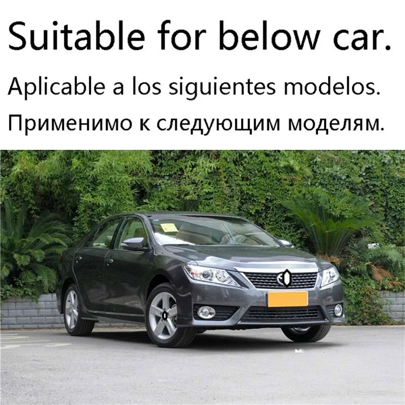 Автомодифицированные запчасти, аксессуары, защитные внешние аксессуары, модернизированные Аксессуары для автомобилей, гоночные грили 12 13 для Toyota Camry