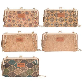 

Baellerry Cork New Style Ladies Multifunctional Long Mobile Phone Bag Fashion Messenger Bag Printed Wallet