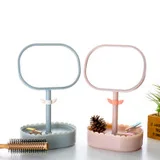 878B bao модное зеркало заднего вида для хранения-Домашний Настольный подарок зеркало бутик макияж зеркало