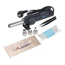 Yihua 220V 650W 8858-I портативная станция горячего воздуха, паяльная станция с ЖК-дисплеем, температурный Регулируемый пистолет горячего воздуха