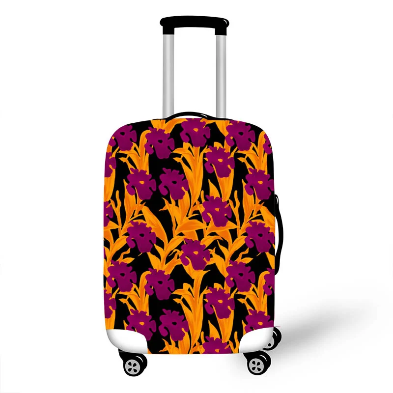 Эластичный Защитный чехол для багажа, защитный чехол для чемодана, чехлы на колесиках, Чехлы, 3D аксессуары для путешествий с фруктовым узором 100 - Цвет: N