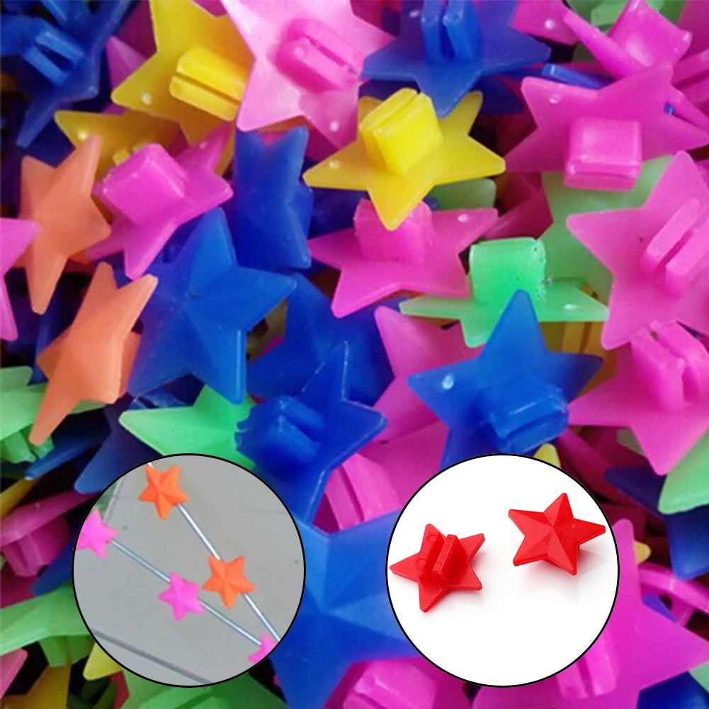 Sale 3Bike Wheel Spoke Colorful Star Decor Reflector Mountain Bike Bicycle Wheel Spoke Reflective Reflector light 5