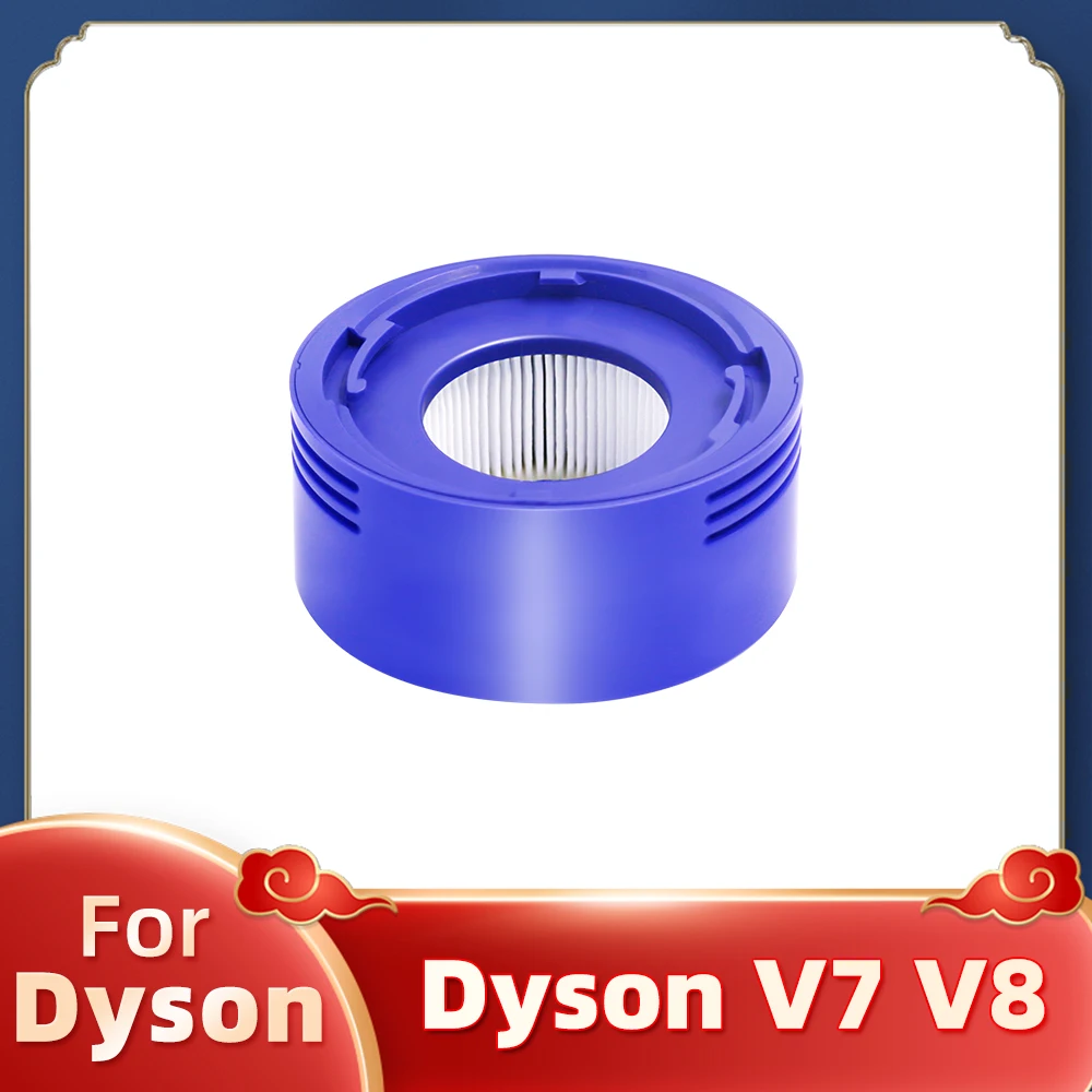Kit 4 Filtri Di Ricambio Per Aspirapolvere Dyson V7 E V8: 2 Prefiltri E 2 Post-filtri HEPA, Compatibili Con Modelli Animal E Absolute, Include Spazzola - 4