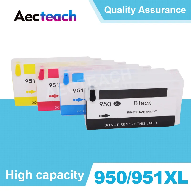 Чернильный картридж aecучебный 950 XL для принтера HP Officejet Pro 251dw 276dw 8100 8600|Чернильные