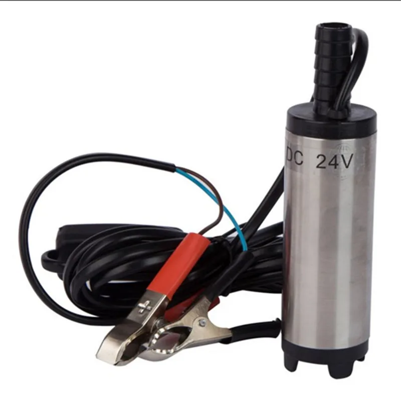 

Electric Oil Pump 12V 24V Electric Submersible Pump for Pumping Diesel Oil Water Shell 12L/min Fuel Transfer Pump
