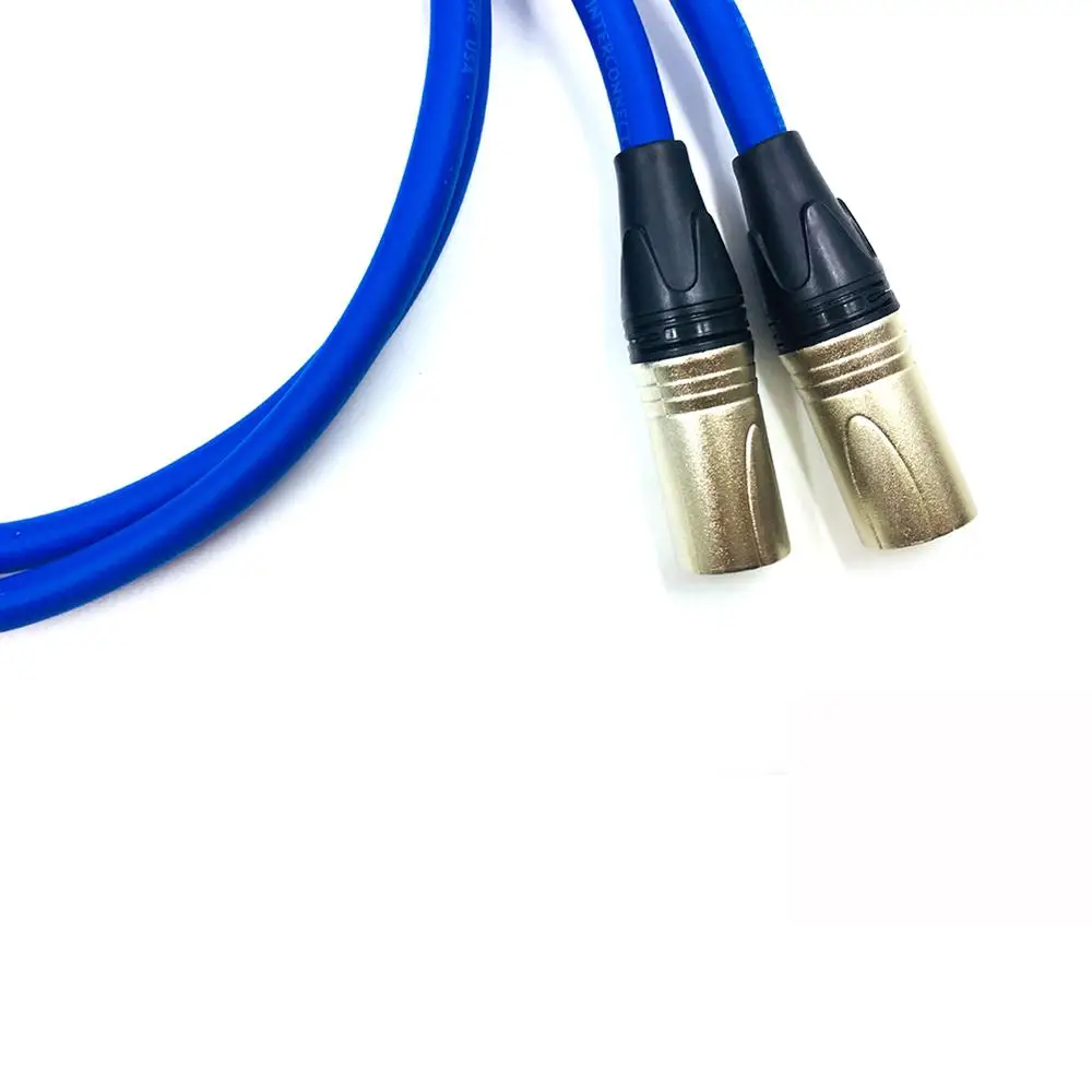 Бесплатная доставка Cardas 2RCA штекер двойной XLR интерконнектора кабеля со