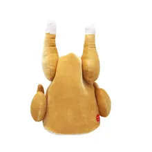 Куриная нога шляпа Турция чехлы на стулья музыкальная шапка в виде индейки забавная ко Дню благодарения шапка «индейка»(без батареи