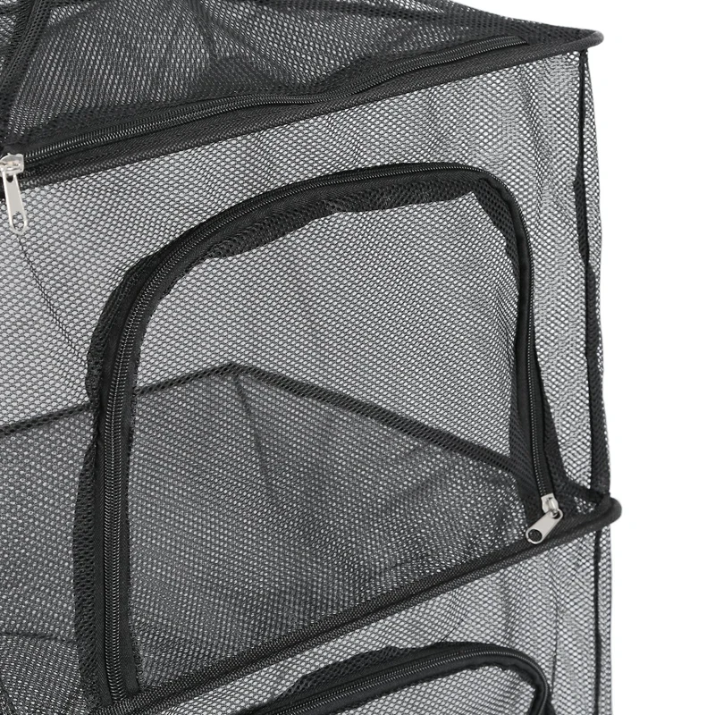 

Dry Net Insect Food Screen,4 Layer Outdoor Camping Camping Storage Bag Camp Kitchen Accessories Food Vegetable Fruit Drying Rack