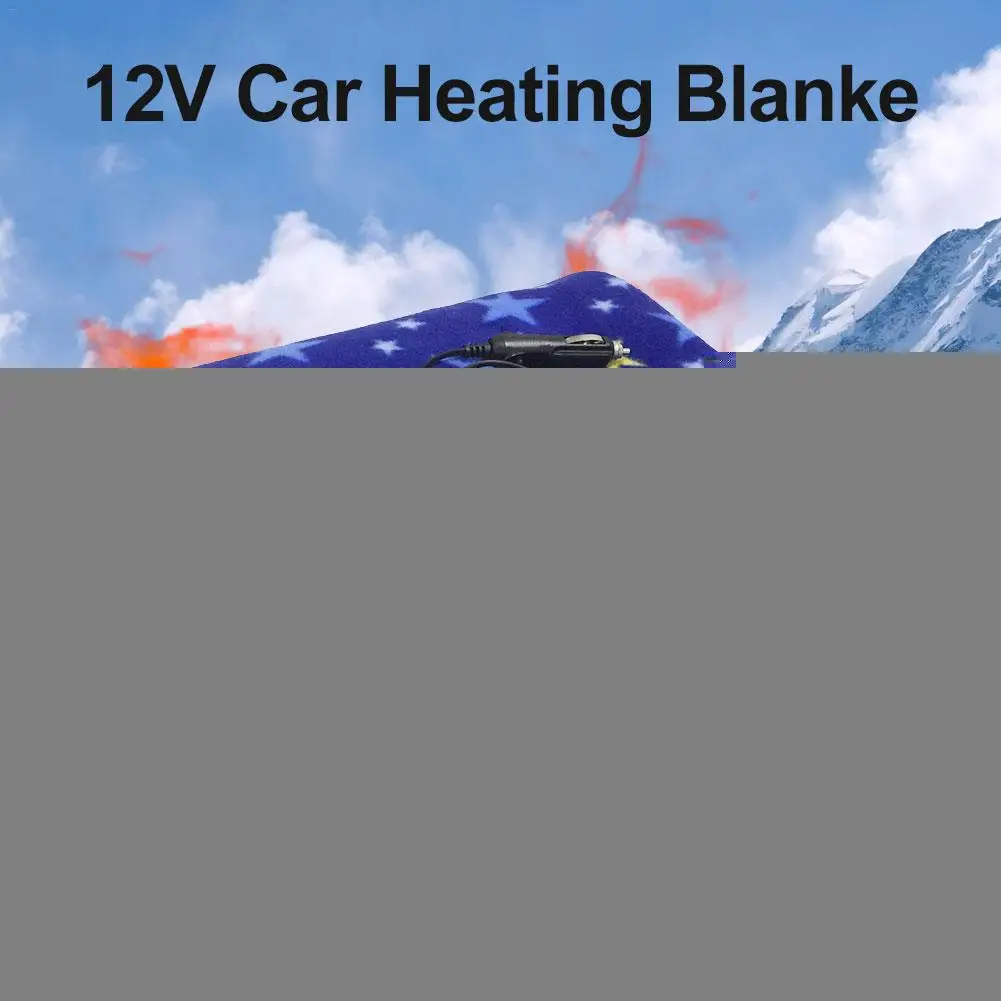 145*100 см автомобильный нагревательный Одеяло зимой с подогревом 12V Энергосберегающие теплый Автоматическая электрическая Одеяло для автомобиля постоянного Температура