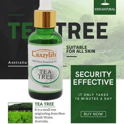 Tea Tree Essential Oils Compound Plant Hydrating Oil-control Contractive Pore Facial-beauty Oil Acne Treatment Facial Skin Care