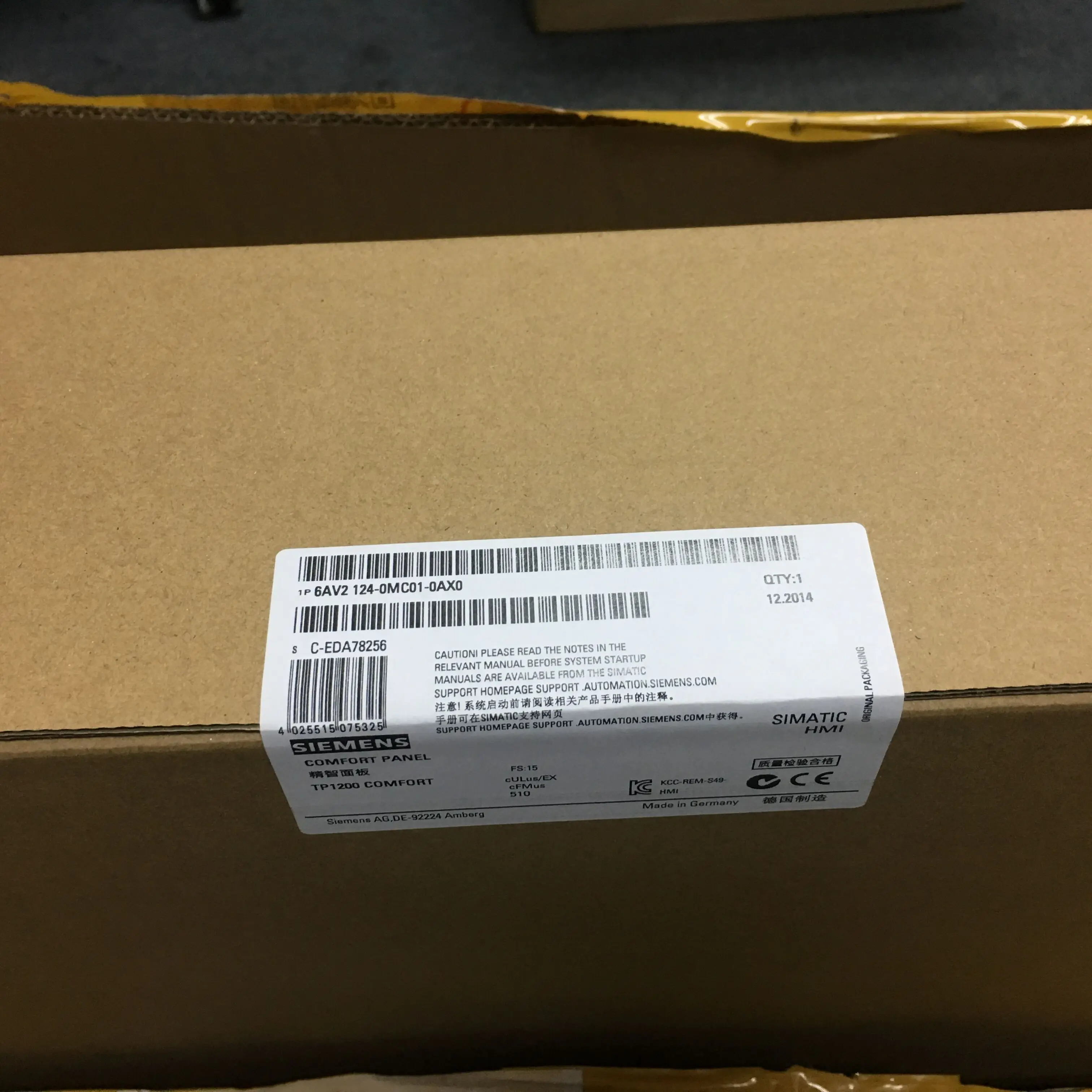 Рисунок 2 - 6AV2124-0MC01-0AX0 6AV2 124-0MC01-0AX0