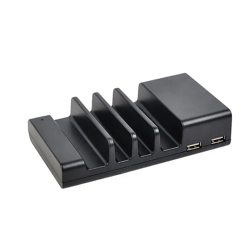 Foxnovo US EU AU UK Plug 4 порта несколько USB зарядное устройство Подставка зарядная станция Док-станция настольная подставка для телефона Органайзер