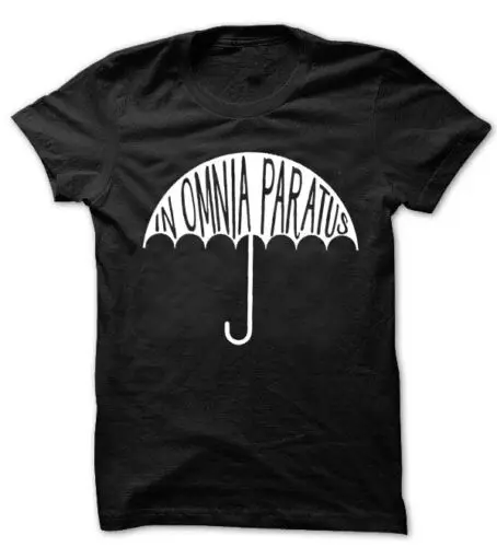 IN OMNIA PARATUS Gilmore Girls T Shirt Gift Print T-shirt Hip Hop Tee NEW ARRIVAL tees Short men t shirt |