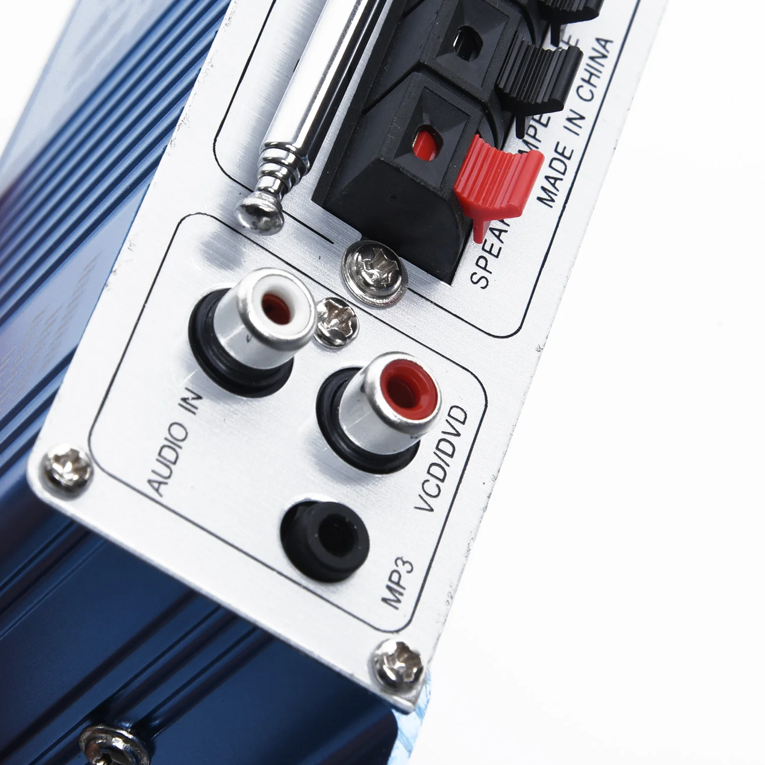 100W Мощность мини Hi-Fi стерео 2 канальный автомобильный усилитель дома MP3 FM Аудио плеер поддерживает MP3 музыкальных форматов, u-диск и fm-стерео одновременное подключение двух теле