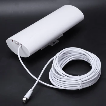 

New Outdoor Indoor Hdtv Antenna, Tv Antenna 80-100 Miles Range For Digital Tv With Smartpass Amplifier Signal Booster And Multi-