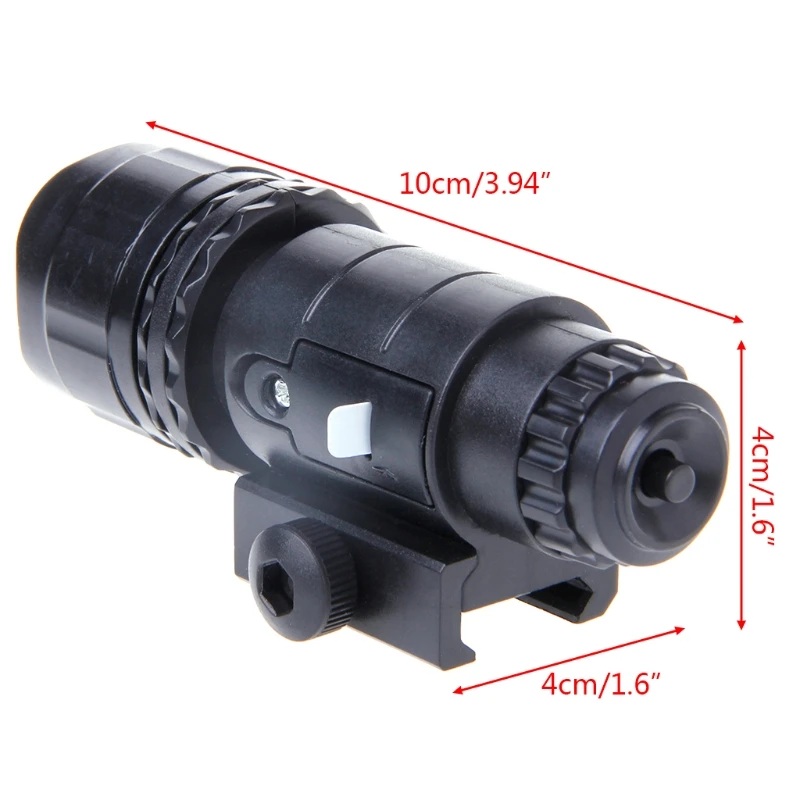 Tactical LED Brightness White Light Flashlight For Nerf Accessory Kids Toy