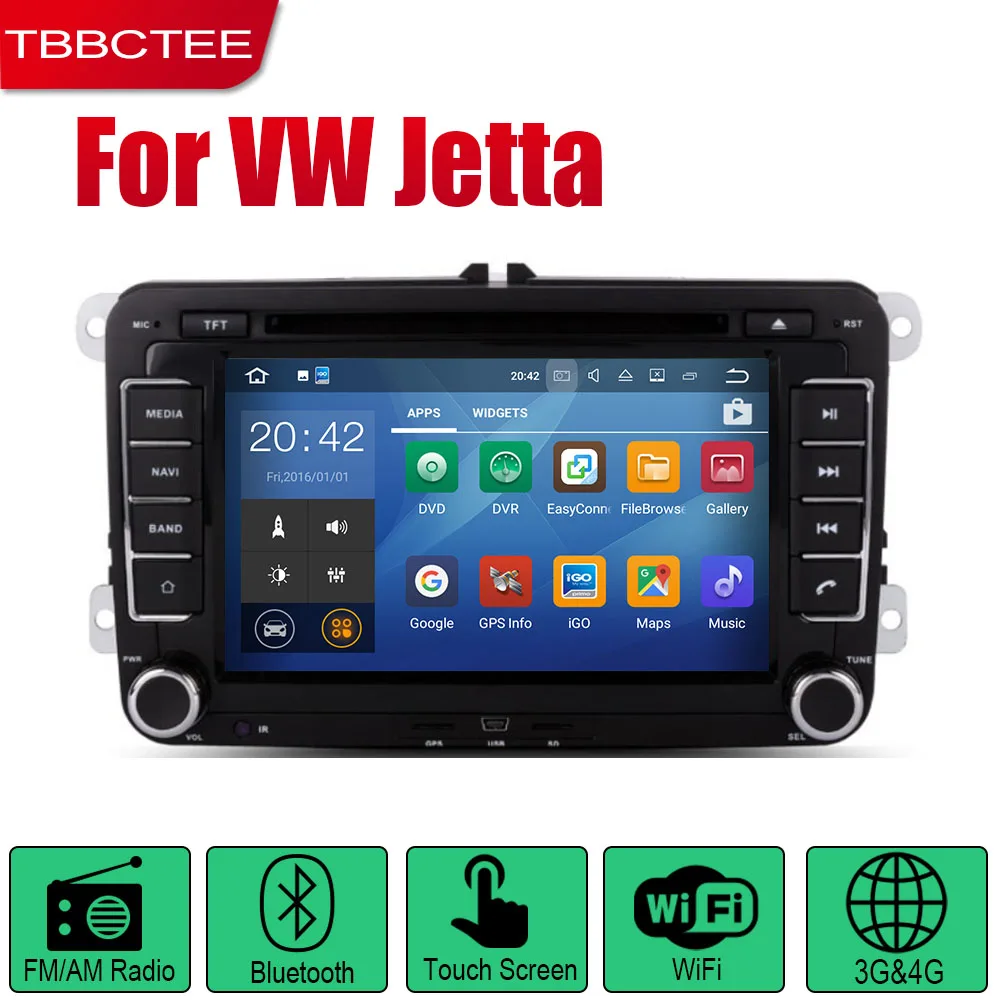 Standard machine TBBCTEE автомобильный dvd-плеер gps навигация для Volkswagen VW Jetta 2005~ автомобильное мультимедиа андроид экран системы радио стерео - Цвет: Standard machine