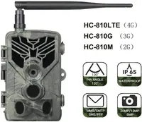 Caméra de chasse sur sentier 2G MMS SMS GSM 20MP 1080P infrarouge sans fil cellulaire Mobile Vision nocturne caméra de chasse à la faune HC810M 3