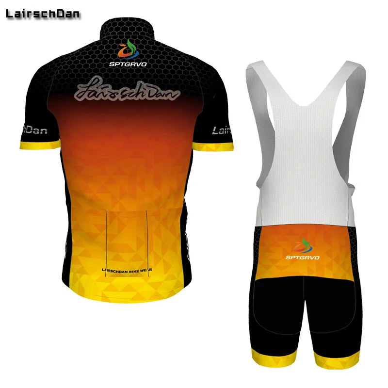 SPTGRVO LairschDan, летняя одежда для велоспорта, Ретро стиль, ciclismo, велосипедная майка, короткие мужские комплекты, униформа для женщин, велосипедная одежда, комплект