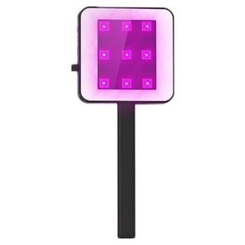 

Handheld UV Disinfection Lamp netic Absorption USB Rechargeable Ultraviolet Stick Uvc Mite Removal for Household BK