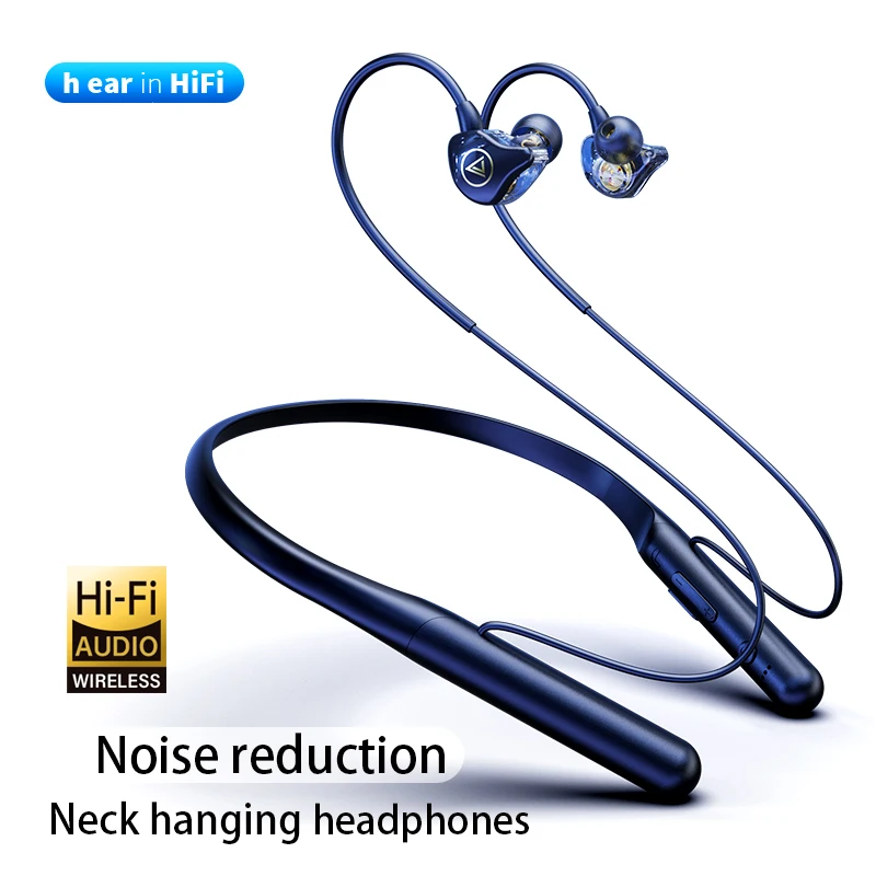 Беспроводная гарнитура DDJ X12HIFI Bluetooth бас стерео шумоподавление подвесные