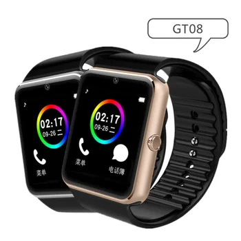 

Smart Watch GT08 with Camera Bluetooth Smartwatch SIM TF Card Slot Fitness Activity Tracker Sport Smart Whatch Watch for Android