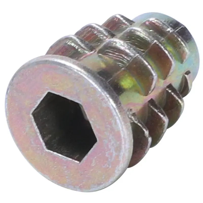 50 шт. M5x13mm винт для гайки интерфейс вставка резьба для деревянной мебели