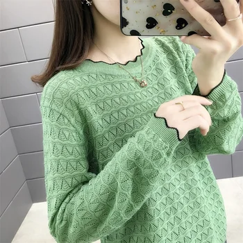 

2020 Sale Full Pullover The New Film Early Autumn 9342 Collar Sweater With A Thin Hollow Out 43-6 Row 2 Shelves On Second Floor