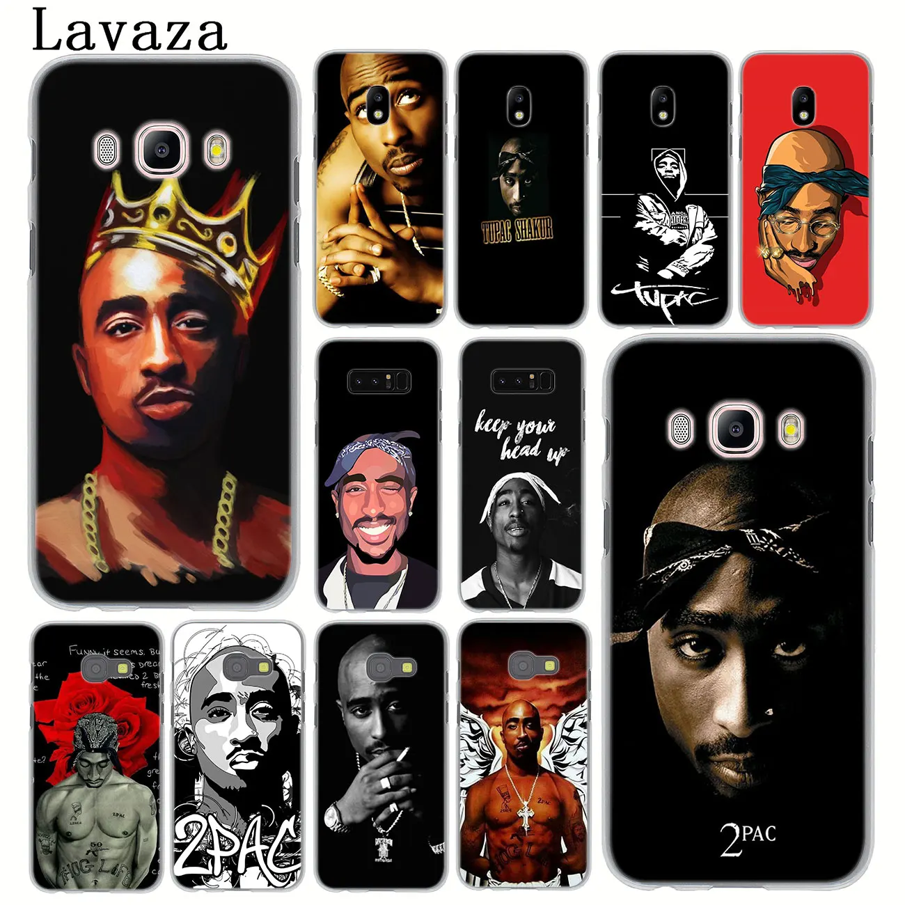 Lavaza 2pac Tupac Rapper Phone Case for Samsung Galaxy J8 J7 Duo J6 J5 J4 Plus 2018 2017 2016 J2 J3 Prime 2015 Cover | Мобильные