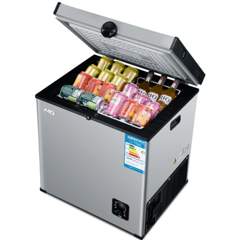 Small Refrigerator Freezer Mini freezing Household Freezer Commercial Horizontal Deep Freezer Electric Mini Freezer Refrigerator