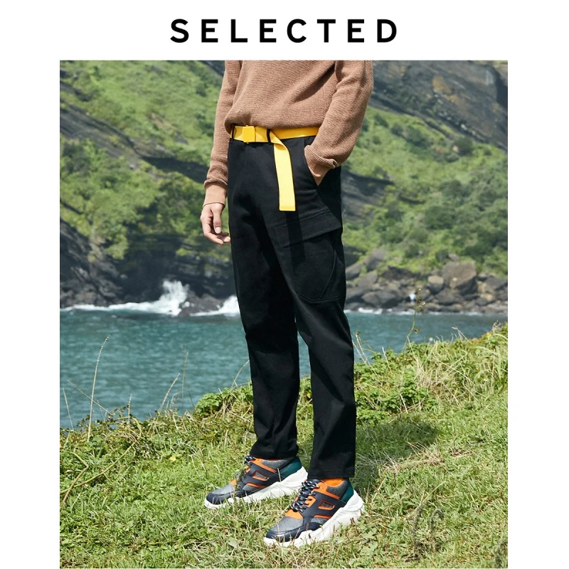 

SELECTED Autumn New Pure Leisure Multi-pocket Workwear Pants Male LAB | 419414521