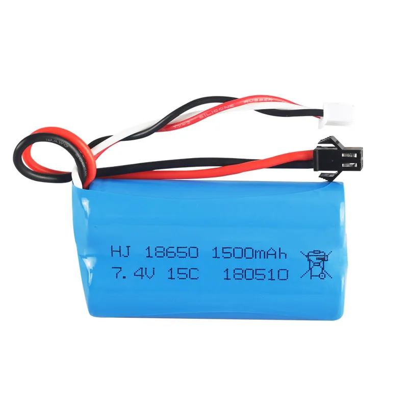 7 4 V 1500mAh литиевая батарея для UDI U12A Syma S033G S33 RC вертолета Q1 Skytech H101 лодки | Игрушки и