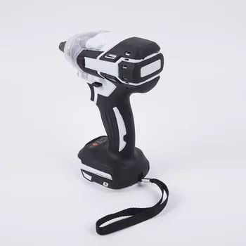 

1280W Brushless Electric Hammer Cordless Drill 19800mAH 240-520NM Adjustable Brushless Wrench / Adapter+mandrel