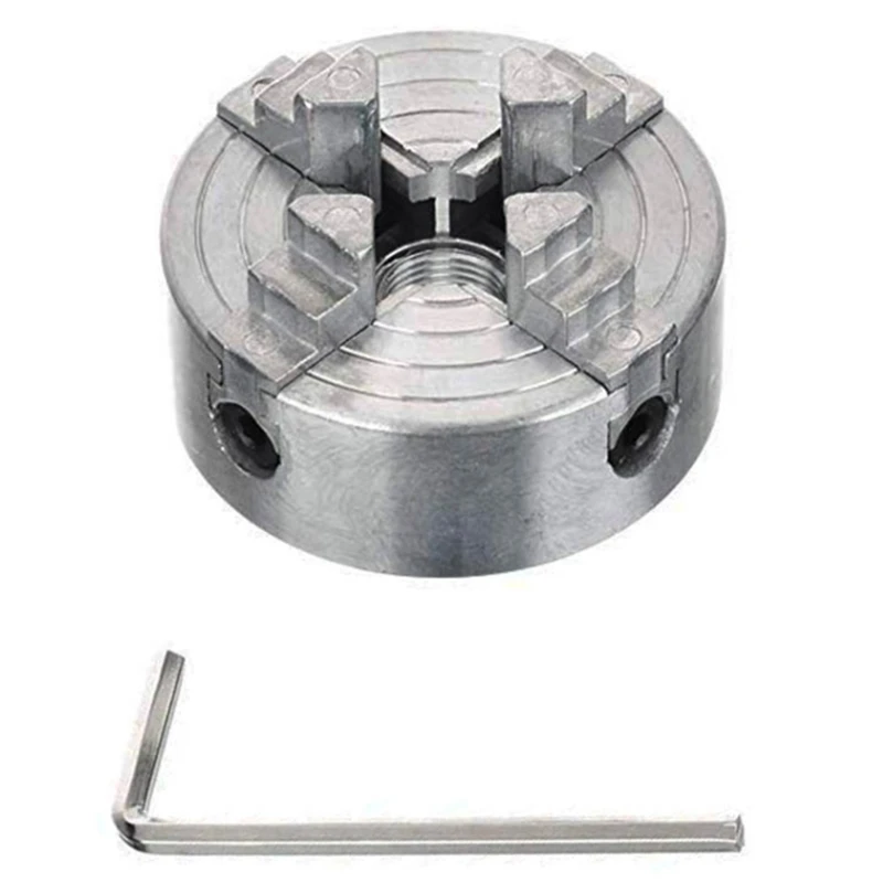 

Four 4 Jaw Chuck for Metal Self Centering Lathe Chuck Mini Lathe M12Mm Threaded Back 1.8-56Mm/12-65Mm Mini Collet Lathe Accessor