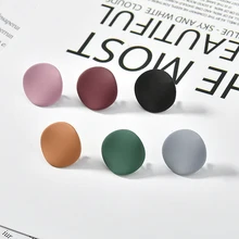 15 мм волнистой формы сплав резиновая краска 40 шт./лот Модные женские серьги-гвоздики Подвески ювелирные подвески "сделай сам" аксессуар