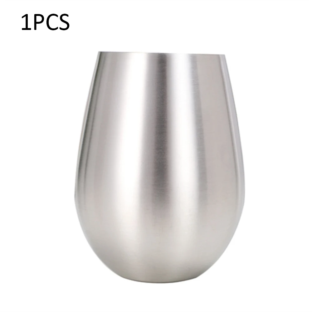 500 мл, пивная чашка из нержавеющей стали, стакан для вина, сока, кофе ...