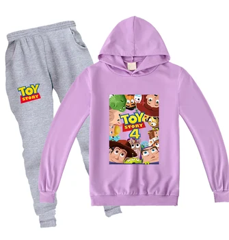 

Autumn Sportswear Boys Toy Story Tracksuit Hoodies Sets Girls Casual Clothing 2 PCes Children Sweatshirt SweatPants Clothes Suit